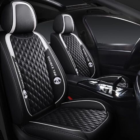 MM03 Seat Covers 5-Seater Full Set Suitable for Most Cars,Cars,SUV, Pickup Ttrucks, Airbags CompatibleCar Seat Cushion Protectors (Black) in Saudi Arabia