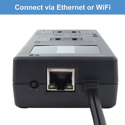 ezOutlet5-2R - مفتاح طاقة عن بعد مزود بإنترنت IP وWiFi مزود بمنفذ مزدوج مع إعادة تشغيل تلقائي - iOS | أندرويد | سحابة | 2 منافذ طاقة تيار متردد يمكن التحكم بها عبر الويب - موديل EZ-73a in Kuwait