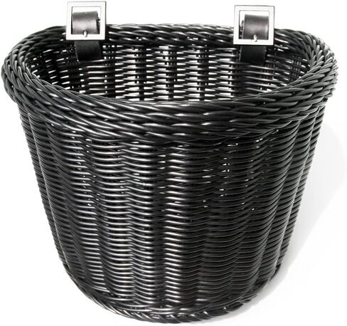 ‎Junior Front Handlebar Bike Basket, 2 Leather Straps in Kuwait