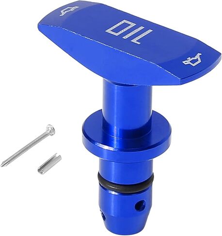 X AUTOHAUX سيارة النفط مقياس سحب مقبض سبائك الألومنيوم 5 مللي متر لفورد موستانج GT V8 GT500 1999-2011 الأزرق in Kuwait