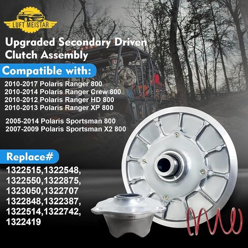 القابض الأساسي والثانوي متوافق مع Polaris RZR 1000 XP 2014-2015 مع أداة سحب، 1323060،1323166، 1323068، 1323239، 1323241 in Saudi Arabia