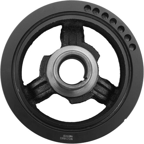 A-Premium Engine Harmonic Balancer Crankshaft Pulley - SOHC V6 3.7L V8 4.7L - Compatible with Dodge, Jeep, Mitsubishi, Ram & Chrysler Cars- Ram 1500, Durango, Dakota, Grand Cherokee, Liberty & More in Saudi Arabia