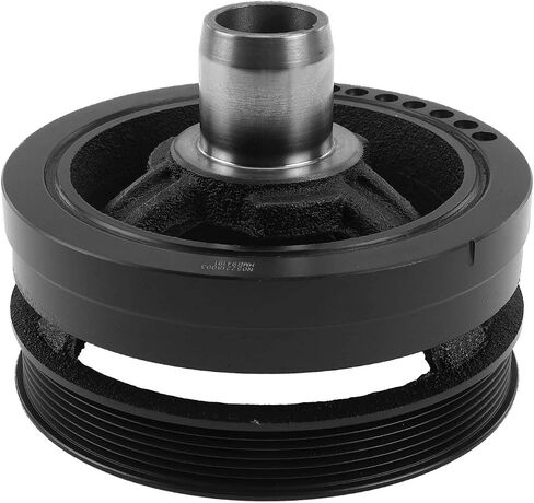 A-Premium Engine Harmonic Balancer Crankshaft Pulley - SOHC V6 3.7L V8 4.7L - Compatible with Dodge, Jeep, Mitsubishi, Ram & Chrysler Cars- Ram 1500, Durango, Dakota, Grand Cherokee, Liberty & More in Saudi Arabia