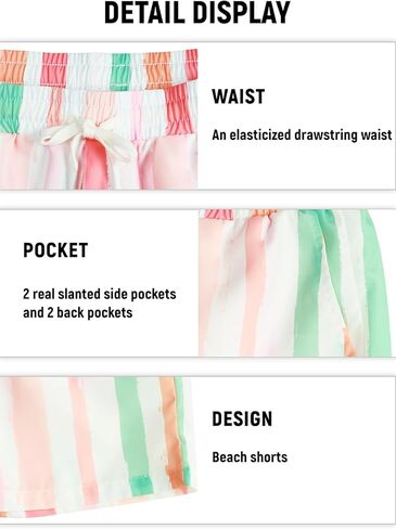 VATPAVE Mens Striped 2 Piece Outfits Casual Short Sleeve Button Down Shirts Summer Beach Shorts Set in Kuwait