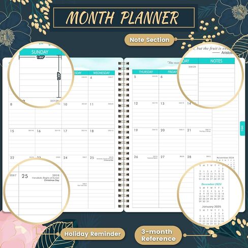 Teacher Planner 2024-2025 - Teacher Planner 2024-2025 Academic Year, Jul 2024 - Jun 2025, 8" x 10", Weekly & Monthly Lesson Planner, Academic Lesson Planner with Holidays, Printed Tabs & Quotes in Saudi Arabia