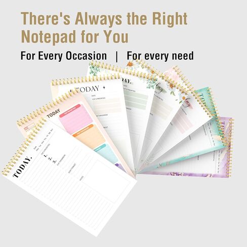 2 Pack To Do List Notepad, To Do List Notebook for Work 80 Sheets, Undated Daily Planner Organizer for Tasks & Goal Planning, To Do List Notepad Perfect for Office, Home and School, Task Checklist in Saudi Arabia