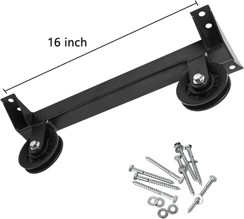 Luwint Ceiling Mount Fitness Pulley System, LAT Pulldown Attachments for DIY Home Gym Garage in Saudi Arabia