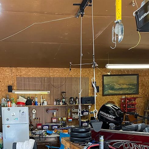 Luwint Ceiling Mount Fitness Pulley System, LAT Pulldown Attachments for DIY Home Gym Garage in Saudi Arabia