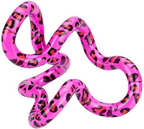 Tangle Jr. Wild 6-Pack - Tangle Jr Wild Series Fidget Toy Multipack - Wild Patterns on Tangle Fidget Toys - Tangle Fidget Toys for Adults and Children in Kuwait