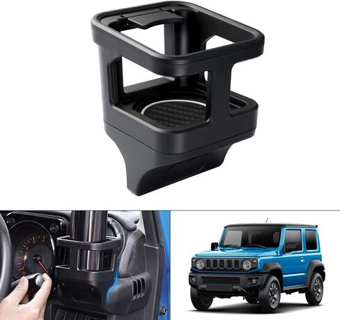 Autorder Door Side Cup Holder Insert for 2019-2022 2023 2024 Dodge Ram 1500 2500 3500 Accessories Door Water Cup Holders Door Organizer Handle Pocket Tray (Front Door) in Saudi Arabia