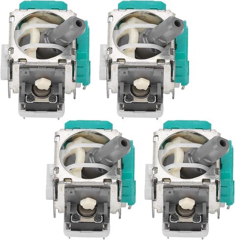 Joystick Sensor Module, 4Pcs 3D Analog Potentiometers Joystick Thumb Grip Replacement Controller for Xbox One, Provide Excellent Performance in The System in Saudi Arabia