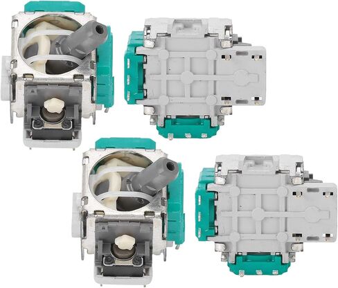 Joystick Sensor Module, 4Pcs 3D Analog Potentiometers Joystick Thumb Grip Replacement Controller for Xbox One, Provide Excellent Performance in The System in Saudi Arabia