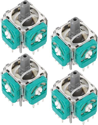 Joystick Sensor Module, 4Pcs 3D Analog Potentiometers Joystick Thumb Grip Replacement Controller for Xbox One, Provide Excellent Performance in The System in Saudi Arabia
