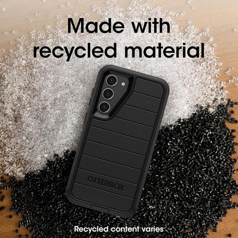 OtterBox Defender Series Case for Samsung Galaxy S23 FE (Only) - Case Only - Microbial Defense Protection - Non-Retail Packaging - Black in Saudi Arabia