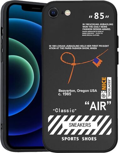 حافظة هاتف رياضية رائعة مصممة لجراب iPhone XR، سيليكون أبيض مقاوم للصدمات متوافق مع جراب iPhone XR مقاس 6.1 بوصة للأولاد (أبيض، لجراب iPhone XR) in Kuwait