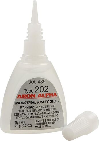 Aron Alpha Type 202 (لزوجة 100 cps) مجموعة عادية لاصقة فورية 20 جم (0.7 أونصة) زجاجة in Kuwait