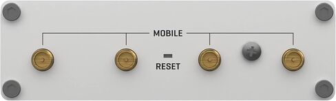 Teltonika TRB500000100 نموذج TRB500 بوابة 5G صناعية، سرعات تصل إلى 1 جيجابت في الثانية، منفذ إيثرنت 1x، APN تلقائي، 2X مدخلات/مخرجات قابلة للتكوين، غلاف من الألومنيوم، وحدة PSU في المملكة المتحدة؛ ليس للاستخدام في الولايات المتحدة الأمريكية in Kuwait