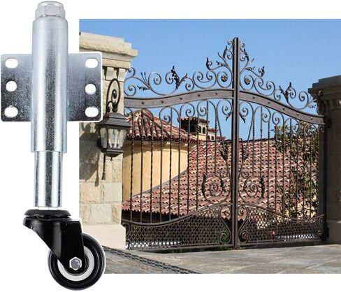 عجلة بوابة من البولي يوريثان مقاس 2 بوصة و4 بوصة من Yaegoo عجلة دوارة محملة بنابض شديدة التحمل (2 بوصة) in Kuwait