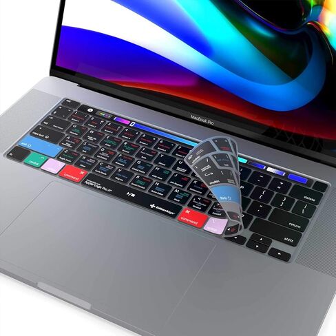 Logic Pro X Keyboard Cover for 16" MacBook Pro 2019/2020 - All of The Shortcuts at Your fingertips in Kuwait