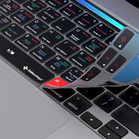 Logic Pro X Keyboard Cover for 16" MacBook Pro 2019/2020 - All of The Shortcuts at Your fingertips in Kuwait