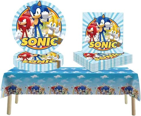 41 عبوة من مستلزمات حفلات أعياد الميلاد، 20 طبق + 20 منديل + 1 مفرش طاولة in Kuwait