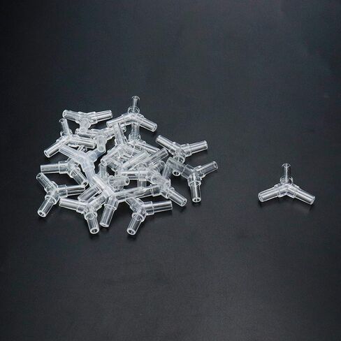 Aquarium Air Valve Connector 3-Way Air Tubing Splitter -20pcs in Saudi Arabia
