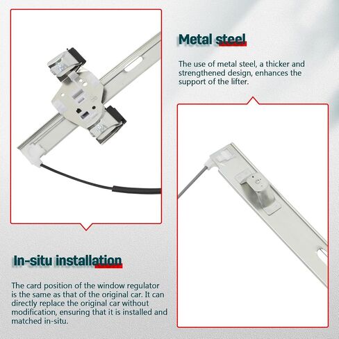 FINDAUTO Power Window Regulator Rear Left Driver Side fit for 2003-2009 for Hummer H2 751-707 Window Regulator and Motor Assembly with Motor in Saudi Arabia
