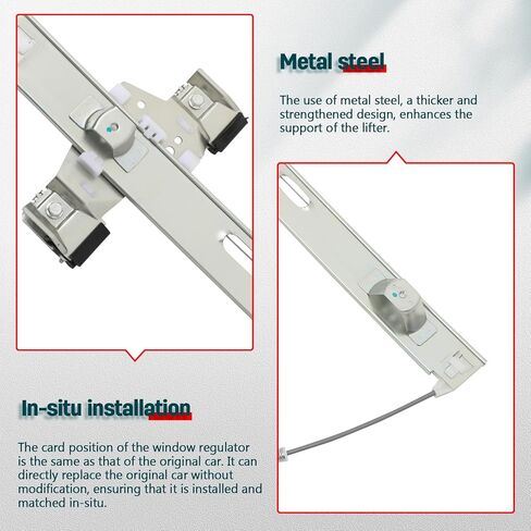 FINDAUTO Power Window Regulator Rear Left Driver Side fit for 2003-2009 for Hummer H2 751-707 Window Regulator and Motor Assembly with Motor in Saudi Arabia