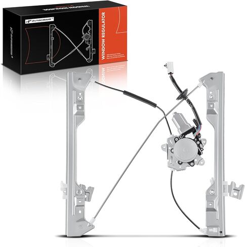 A-Premium Electric Power Window Regulator with 6-Pin Motor Compatible with Nissan Altima 2002-2006 Sedan, with Auto Up/Down Feature, Front Left Driver Side in Saudi Arabia