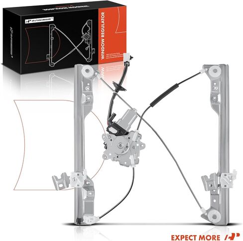 A-Premium Electric Power Window Regulator with 6-Pin Motor Compatible with Nissan Altima 2002-2006 Sedan, with Auto Up/Down Feature, Front Left Driver Side in Saudi Arabia