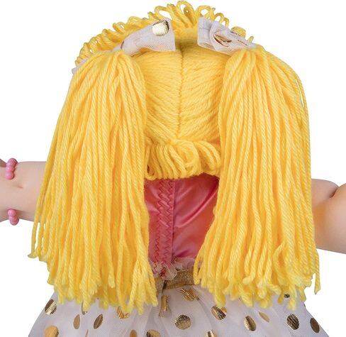 دمية كلاسيكية للأطفال من Cabbage Patch مع شعر غزل حقيقي، 40.64 سم - دمية طفل أصلية قابلة للتبني على الطراز القديم - مرخصة رسميًا - هدية للفتيات - عيون شقراء/زرقاء in Kuwait