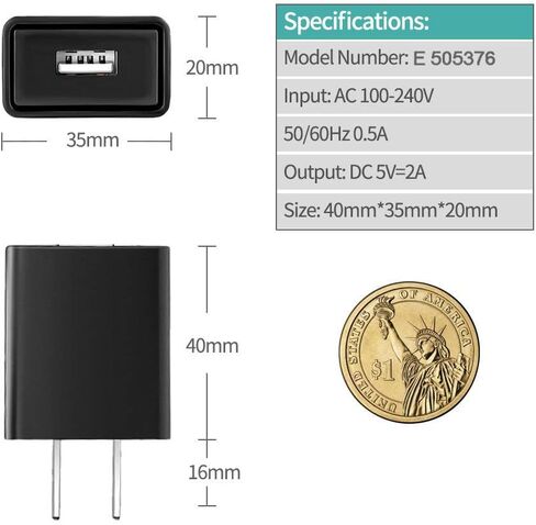 شاحن سريع USB C بطول 5 أقدام متوافق مع جهاز Fire HD 8 اللوحي الجديد، وFire HD 8 Plus وإصدار الأطفال، وجهاز Kids Pro Tablet (2020) in Kuwait