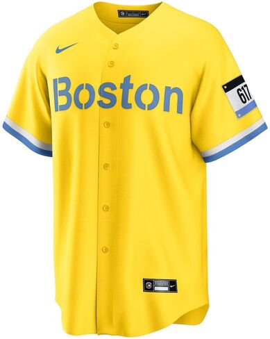 قميص Nike Boston Red Sox للشباب، MLB، Enrique Hernandez، مقاس 8-20، تصميم مستوحى من الماراثون (الولايات المتحدة، رقمي، 10، 12، عادي، أصفر) in Saudi Arabia