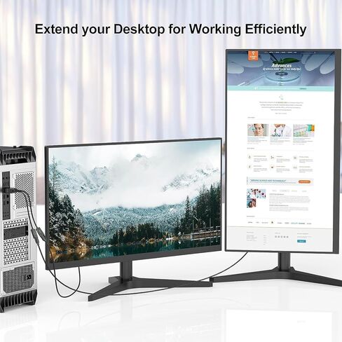 محول DisplayPort إلى HDMI، محول Display Port DP إلى HDMI (ذكر إلى أنثى) 1080P متوافق مع شاشة الكمبيوتر المحمول HDTV والمزيد in Kuwait