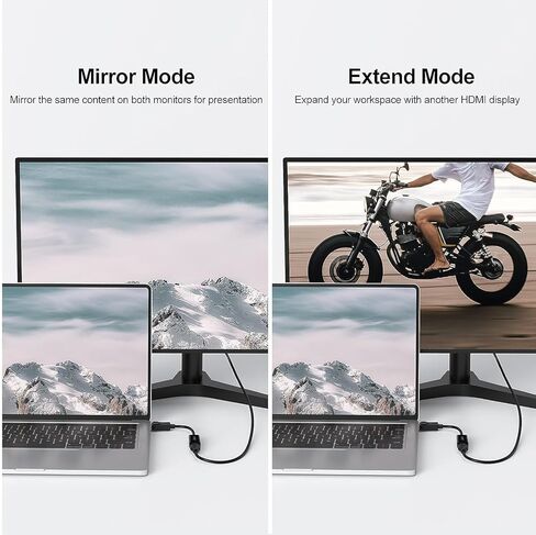 محول DisplayPort إلى HDMI، محول Display Port DP إلى HDMI (ذكر إلى أنثى) 1080P متوافق مع شاشة الكمبيوتر المحمول HDTV والمزيد in Kuwait