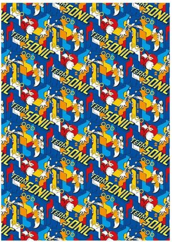 Danilo SonicThe Hedgehog 2 Sheets 2 Tags, Gift Wrap for Presents, Officially Licensed Wrapping Paper in Saudi Arabia
