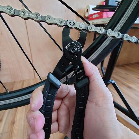 أداة الوصلة الرئيسية لسلسلة الدراجات الهوائية من CYCLISTS، 2 في 1 زرادية ومزيل أقرب، متوافقة مع جميع الوصلات المفقودة، CT-CR26 in Kuwait
