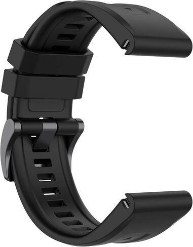 مناسب لأساور ساعة Garmin Descent MK3 43 مم، Descent MK3i 43 مم من السيليكون البديل، أشرطة معصم تناسب Garmin Fenix ​​7s/Fenix ​​6s/Fenix ​​5s in Kuwait