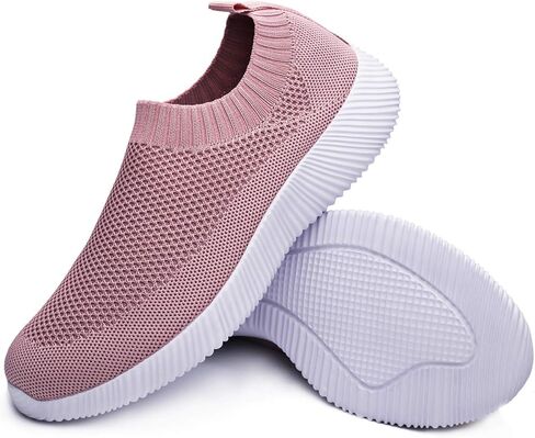 Womens Walking Shoes Fashion Tennis Sneakers Athletic Non Slip Lightweight Casual Running Shoes in Saudi Arabia