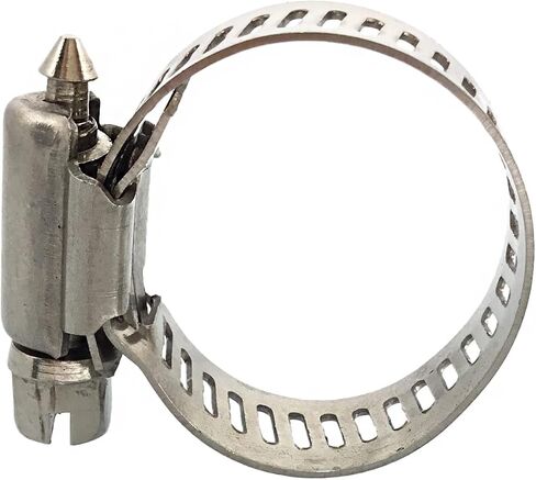 40pcs Hose Clamps 304 Stainless Steel 13mm - 19mm Worm Gear Hose Clamps in Saudi Arabia