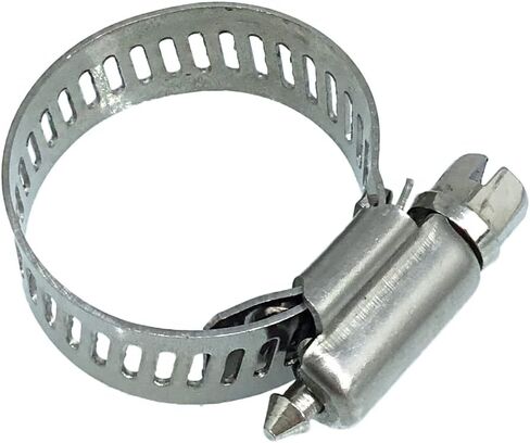 40pcs Hose Clamps 304 Stainless Steel 13mm - 19mm Worm Gear Hose Clamps in Saudi Arabia