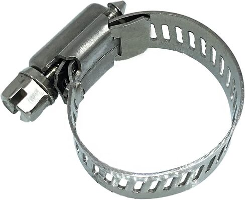 40pcs Hose Clamps 304 Stainless Steel 13mm - 19mm Worm Gear Hose Clamps in Saudi Arabia