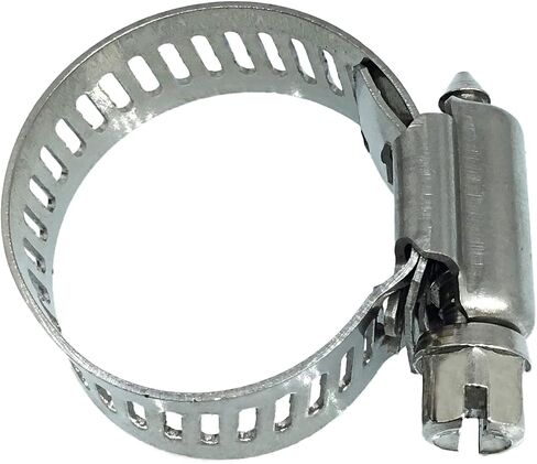 40pcs Hose Clamps 304 Stainless Steel 13mm - 19mm Worm Gear Hose Clamps in Saudi Arabia