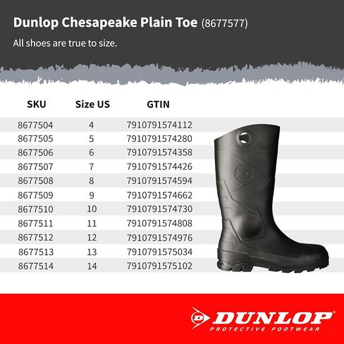 DUNLOP Men's Modern, Black, 7 in Saudi Arabia