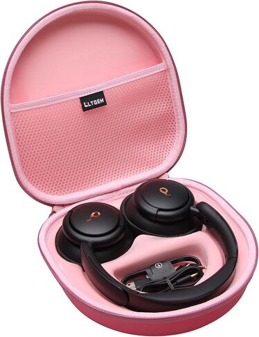 LTGEM Hard Case for Anker Soundcore Life Q20 / Q30 / Q35 Hybrid Active Noise Cancelling Headphones-Protective Carrying Storage Bag (Black) in Kuwait