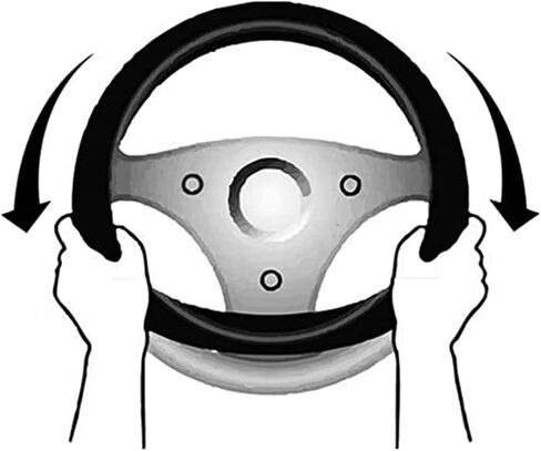 15 Inch Black Elastic Stretch Universal Size for Cubs Car Steering Wheel Cover fit Most auto in Saudi Arabia