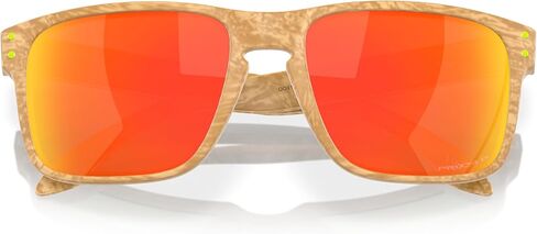 Oakley Men's OO9102 Holbrook Square Sunglasses, Mt Stone Desert Tan/Prizm Ruby Polarized, 57 mm in Saudi Arabia