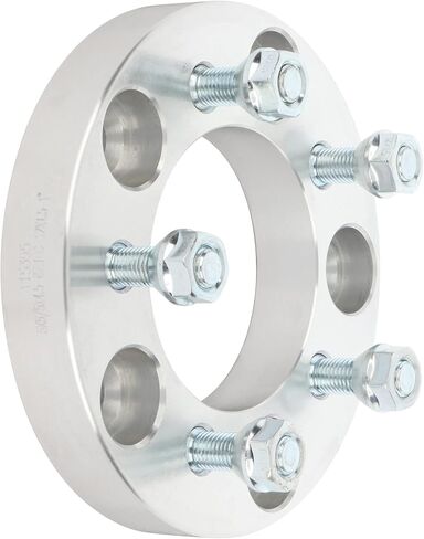 ECCPP 2X 5 العروة 1 بوصة محولات العجلات 5x5 إلى 5x4.5 5x127 مللي متر إلى 5x114.3 مللي متر 87.1 مللي متر يصلح ل 2008-2020 ل دودج جراند كارافان | 2009-2020 لسيارة دودج جيرني بمسامير 12x1.5 in Saudi Arabia