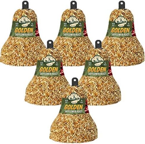 Mr. Bird 6-Pack Golden Safflower Feast Wild Bird Seed Bell 10 oz. in Saudi Arabia