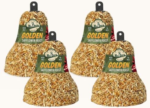 Mr. Bird 6-Pack Golden Safflower Feast Wild Bird Seed Bell 10 oz. in Saudi Arabia